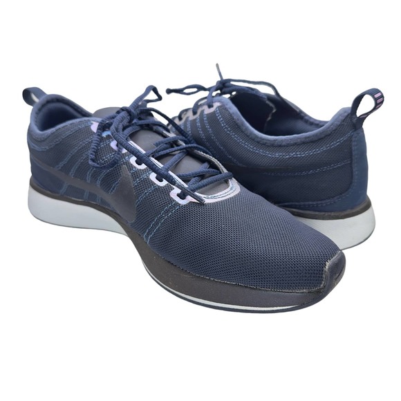 Nike | Women | Blue Dualtone Racer Mesh Running Shoes | Size 8 - Picture 2 of 12